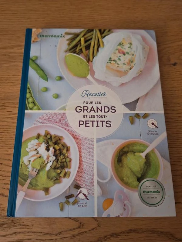 Livre Thermomix – Recettes pour les grands et les tout‑petits – TM5/TM6